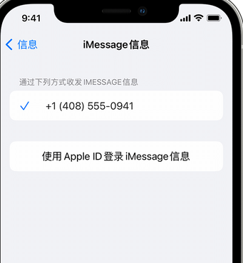 蜀山apple维修iPhone上无法正常发送iMessage信息