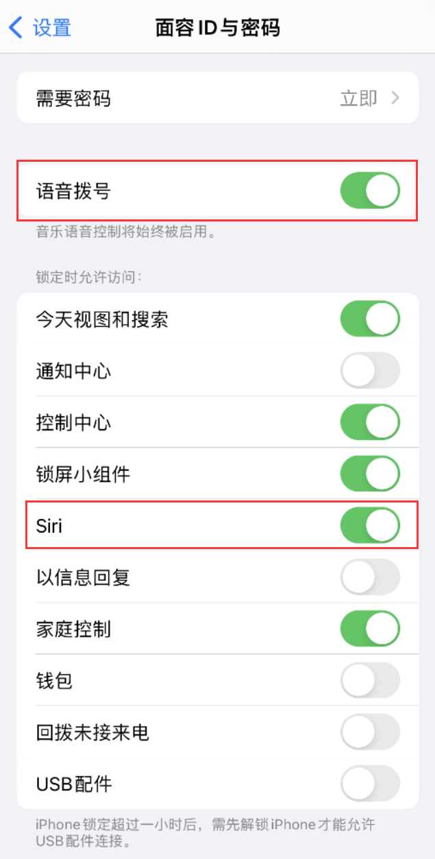 蜀山苹果维修网点分享不解锁 iPhone 的情况下通过 Siri 拨打电话的方法 