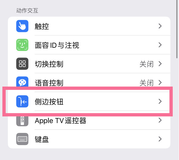 蜀山苹果14维修店分享iPhone14 Plus侧键双击下载功能关闭方法 