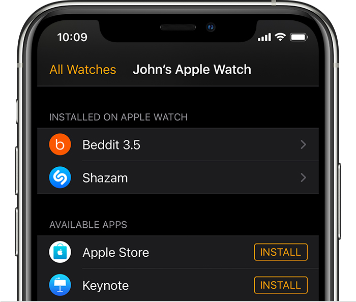 蜀山苹果手机维修分享如何在 Apple Watch 上下载应用 